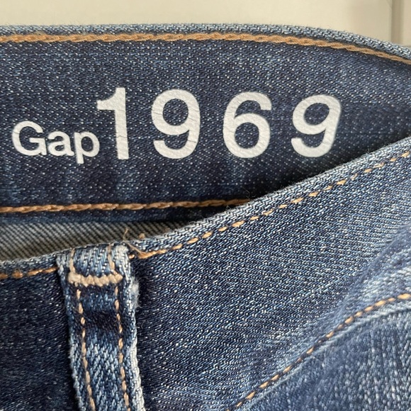 Gap 1969 Real Straight Jeans Women's Size 30P/10P - Picture 5 of 10
